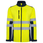 Chaqueta HV9303 ANTARES Alta Visibilidad color marino/amarillo fluor