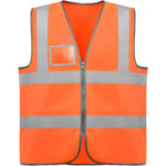 Chaleco CC9311 POLUX Alta Visibilidad color - Naranja Fluor