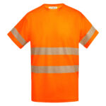 Camiseta HV9317 TAURI Alta Visibilidad color - Naranja Fluor